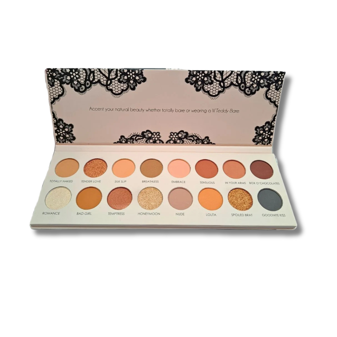 Paleta de Sombras Sinful Eyes Teddy Bare – Italia Deluxe
