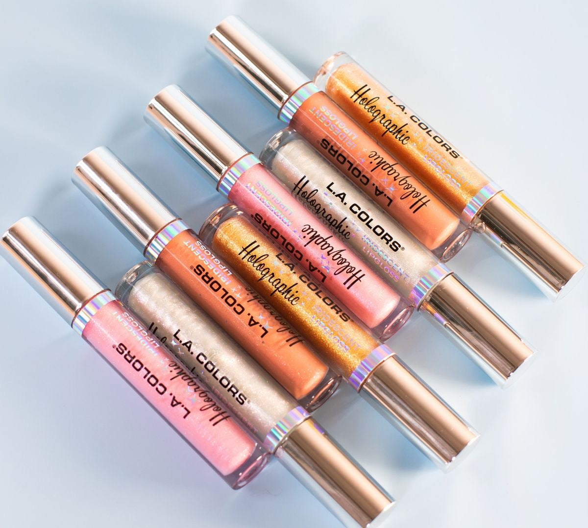 L.A. Colors. Gloss Labial Holográfico
